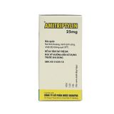 Amitriptylin 25mg - Điều trị trầm cảm nội sinh, điều trị đái dầm ban đêm ở trẻ em (Hộp 1 lọ x 100 viên)