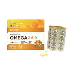 Inno.N Condition Omega 369 - Giúp chống oxy hóa, hỗ trợ cải thiện lipid máu, tốt cho tim mạch, não và mắt (Hộp 6 vỉ x 10 viên)