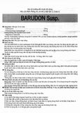 Barudon Susp - Giảm đau trong viêm dạ dày, loét dạ dày - tá tràng, viêm thực quản (Hộp 20 gói x 10 ml)