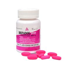 Befadol plus 650mg - Giảm đau, hạ sốt (Chai 100 viên)