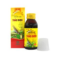 Thuốc ho thảo dược - Điều trị viêm phế quản cấp và mãn tính (Hộp 1 chai 100 ml + 1 cốc chia liều)