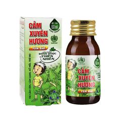 Siro Cảm Xuyên Hương - Điều trị và phòng ngừa các triệu chứng cảm lạnh, cảm cúm, trị các chứng ho do lạnh, ho đờm nhiều (Hộp 1 chai x 60 ml)