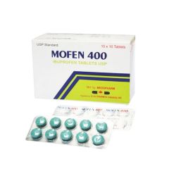 Mofen 400 - Giúp hạ sốt, giảm đau và chống viêm (Hộp 10 vỉ x 10 viên)