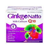 Ginkgo Natto With Coenzym Q10 360mg - Giúp tăng cường lưu thông máu (Hộp 10 vỉ x 10 viên nang mềm)