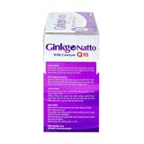 Ginkgo Natto With Coenzym Q10 360mg - Giúp tăng cường lưu thông máu (Hộp 10 vỉ x 10 viên nang mềm)