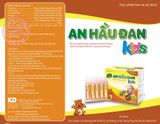 Dung dịch uống An Hầu Đan Kids - Hỗ trợ giảm ho do viêm hầu họng (Hộp 2 vỉ x 5 ống x 10ml)