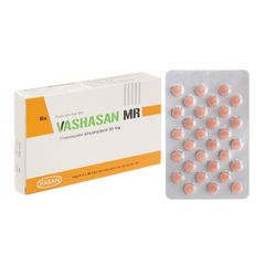 Vashasan MR 35mg - Trị đau thắt ngực ổn định (Hộp 3 vỉ x 30 viên)