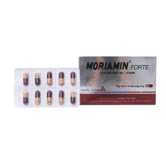 Moriamin Forte - Duy trì và phục hồi sức khoẻ (Hộp 10 vỉ x 10 viên nang cứng)