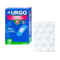 Băng cá nhân trong suốt Urgo Transparent (Hộp 100 miếng)