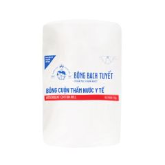 Bông cuộn y tế thấm nước Bạch Tuyết (Gói 100g)