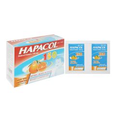 Hapacol 150 - Hạ sốt, giảm đau cho trẻ (Hộp 24 gói x 1,5g thuốc bột)