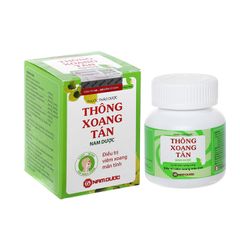 Thông xoang tán Nam Dược - Điều trị viêm xoang, viêm mũi dị ứng (Hộp 1 lọ 50 viên nang cứng)