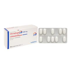 Glucophage XR tab 1000mg 30'S - Điều trị đái tháo đường type 2 (Hộp 3 vỉ x 10 viên)