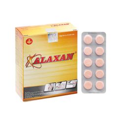 Alaxan - Giảm đau, hạ sốt, kháng viêm (Hộp 10 vỉ x 10 viên)