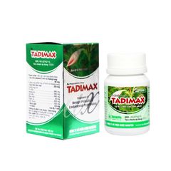 Tadimax Danapha - Hỗ trợ điều trị u xơ tiền liệt tuyến (phì đại lành tính tuyến tiền liệt), u xơ tử cung (Hộp 1 lọ x 42 viên nén bao phim) (CSCN)