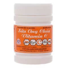 Thực phẩm bảo vệ sức khỏe Sữa ong chúa Vitamin C (Chai 30 viên ngậm)