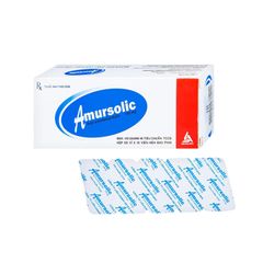 Amursolic 150mg - Ðiều trị để làm tan sỏi cholesterol, bệnh gan mạn tính (Hộp 5 vỉ x 10 viên)