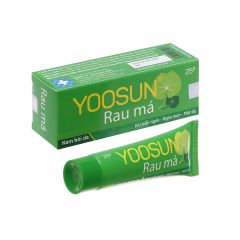 Kem bôi da Yoosun rau má - Dịu mẩn ngứa, ngừa mụn, mát da (Hộp 1 tuýp 25g)