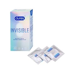 Bao cao su Durex Invisible Extra Thin (Hộp 10 cái) (CSCN)