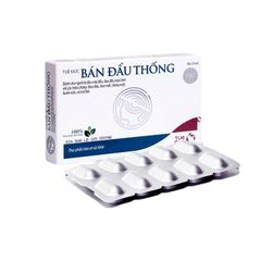 Viên uống Tuệ Đức Bán Đầu Thống - Cải thiện tuần hoàn máu não (Hộp 2 vỉ x 10 viên)