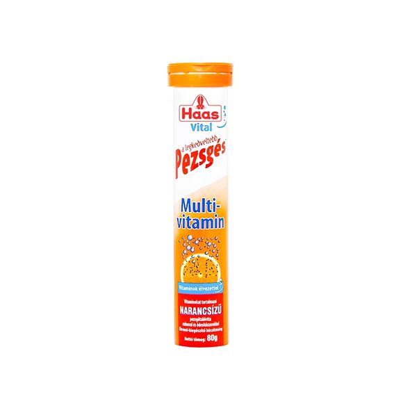 Viên sủi Haas Vital Multivitamin PEZ Production Europe hương cam - Hỗ ...