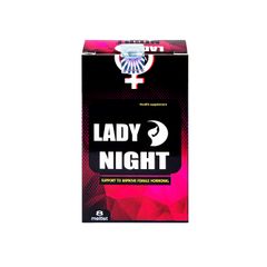 Lady Night - Viên ngậm hỗ trợ tăng cường sinh lý cho nữ. (Hộp 2 vỉ x 4 viên)
