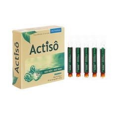 Dung dịch Cao Actisô DHG - Hỗ trợ cải thiện chức năng gan  (Hộp 10 ống x 10ml)