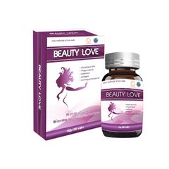 Beauty Love - Hỗ trợ làm da sáng đẹp, bổ sung các chất chống oxy hóa (Hộp 30 viên)