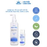 AQUA PEEL - Gel tẩy tế bào da chết trên da và dưỡng ẩm đến từ Nhật Bản (Combo gồm chai 300ml + 30ml)