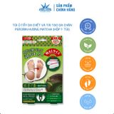 FOOT PEELING PACK - PERORIN (MATCHA) - Túi ủ giúp làm sạch da, loại bỏ tế bào da chết ở chân; Giúp dưỡng ẩm, làm sáng và làm mềm mịn da vùng bàn chân (Hộp 1 túi)