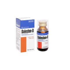 Dalestone-D - Điều trị hen phế quản mãn, viêm phế quản dị ứng, viêm mũi dị ứng (Hộp 01 chai 30ml)