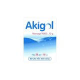 Akigol 10g - Ðiều trị triệu chứng táo bón ở người lớn (Hộp 20 gói x 10g)