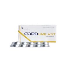 COPDUMILAST - Điều trị viêm phổi tắt nghẽn mãn tính (Hộp 3 vỉ x 10 viên nén bao phim)