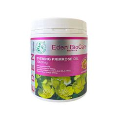 Eden BioCare Evening Primrose Oil 1000mg - Hỗ trợ bổ sung GLA và Vitamin E cho cơ thể (Hộp 180 viên)