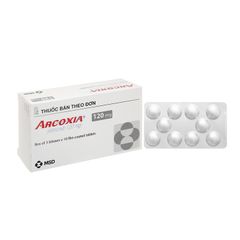 Arcoxia 120mg - Giảm đau răng sau phẫu thuật và điều trị ngắn hạn các triệu chứng viêm và đau của các dạng viêm khớp (Hộp 3 vỉ x 10 viên)