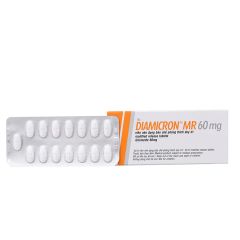 Diamicron MR 30mg - Điều trị đái tháo đường tuýp 2 (Hộp 2 vỉ x 30 viên)