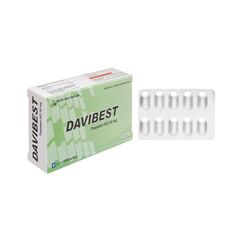 Davibest 50mg - Điều trị trầm cảm (Hộp 3 vỉ x 10 viên)