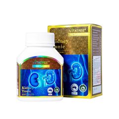 Thực phẩm bảo vệ sức khỏe VITATREE KIDNEY TONIC - Hỗ trợ bổ thận, tăng cường chức năng thận (Hộp 1 lọ x 100 viên)