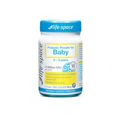 Life Space Baby Probiotic - Bổ sung lợi khuẩn cho đường ruột, tốt cho tiêu hoá (Hộp 60g)