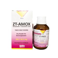 ZT-Amox 200/28.5mg - Điều trị các nhiễm khuẩn (Hộp 1 lọ 70ml)