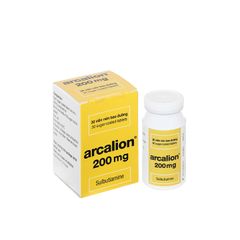 Arcalion 200mg - Điều trị suy nhược ở người lớn (Hộp 1 lọ 30 viên)