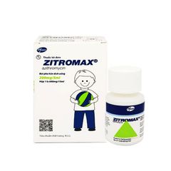 Zitromax 200mg/5ml - Điều trị các nhiễm khuẩn (Hộp 1 lọ 600mg/15ml)