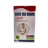 Bách Địa Khang USVIP - Hỗ trợ giảm các biểu hiện đau đầu, ho, hắt hơi (Lọ 30 viên)