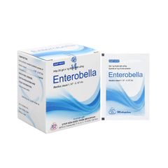 Enterobella - Điều trị và phòng ngừa rối loạn vi sinh đường ruột (Hộp 25 gói x 1g)