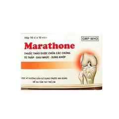 Marathone - Điều trị phong tê thấp, viêm khớp (Hộp 10 vỉ x 10 viên nang cứng)