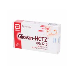 Abioval-HCTZ 80/12.5 - Điều trị tăng huyết áp, suy tim (Hộp 3 vỉ x 10 viên nén bao phim)