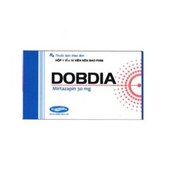 Dobdia 30mg - Điều trị các đợt trầm cảm nặng (Hộp 1 vỉ x 10 viên)