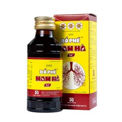 Siro Bổ Phế Nam Hà XC - Giúp bổ phế (phổi), giảm ho, giảm đau rát họng (Hộp 1 chai x 125ml)