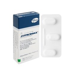 Zitromax 500mg - Điều trị các nhiễm khuẩn (Hộp 1 vỉ x 3 viên)