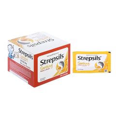 Strepsils Soothing Honey & Lemon - Viên ngậm trị đau họng (Hộp 50 gói x 2 viên)